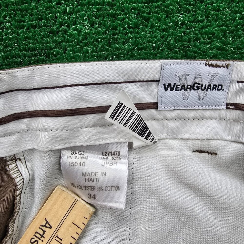 UPS Employee Shorts Mens 34 Brown‎ 7" Inseam Uniform Work Wear Utility Outdoors - Picture 5 of 6